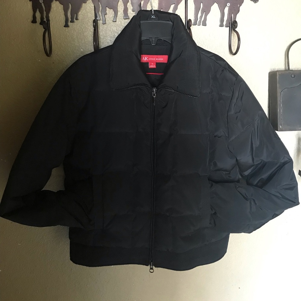 Anne Klein jacket with pocket for earphones